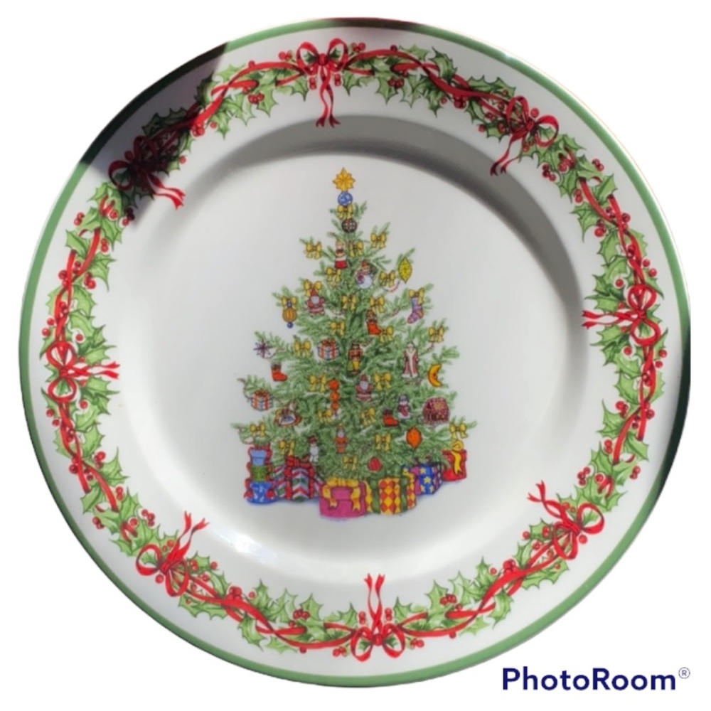 CHRISTOPHER RADKO VINTAGE HOLIDAY COLLECTORS PLATE CHRISTMAS DECOR ⭐️⭐️⭐️⭐️⭐️